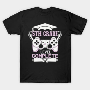 5th Grade Level Complete Design is Cute 5th Grade Graduation T-Shirt